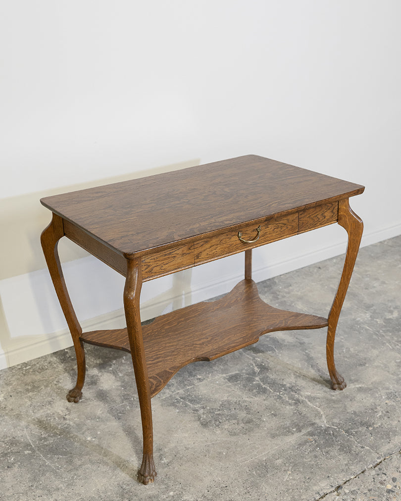 Tiger Oak Writing Desk