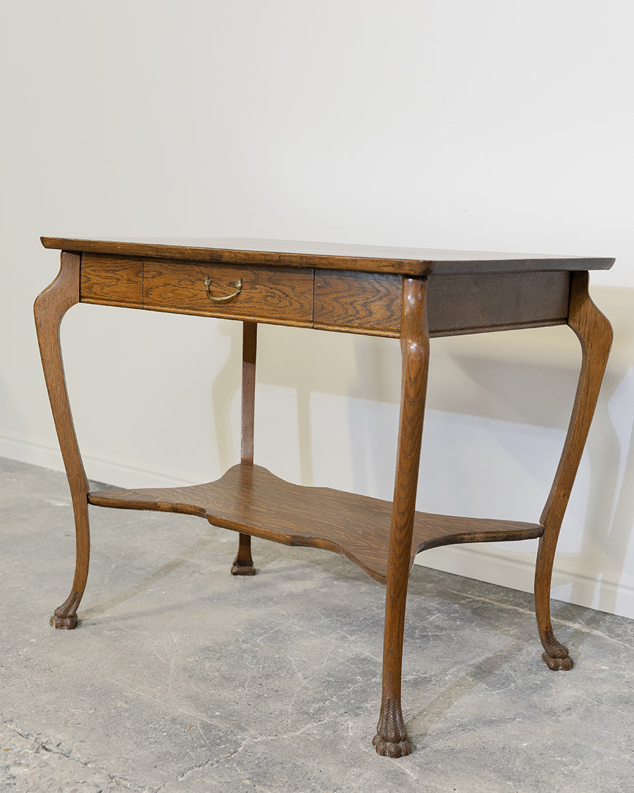 Tiger Oak Writing Desk