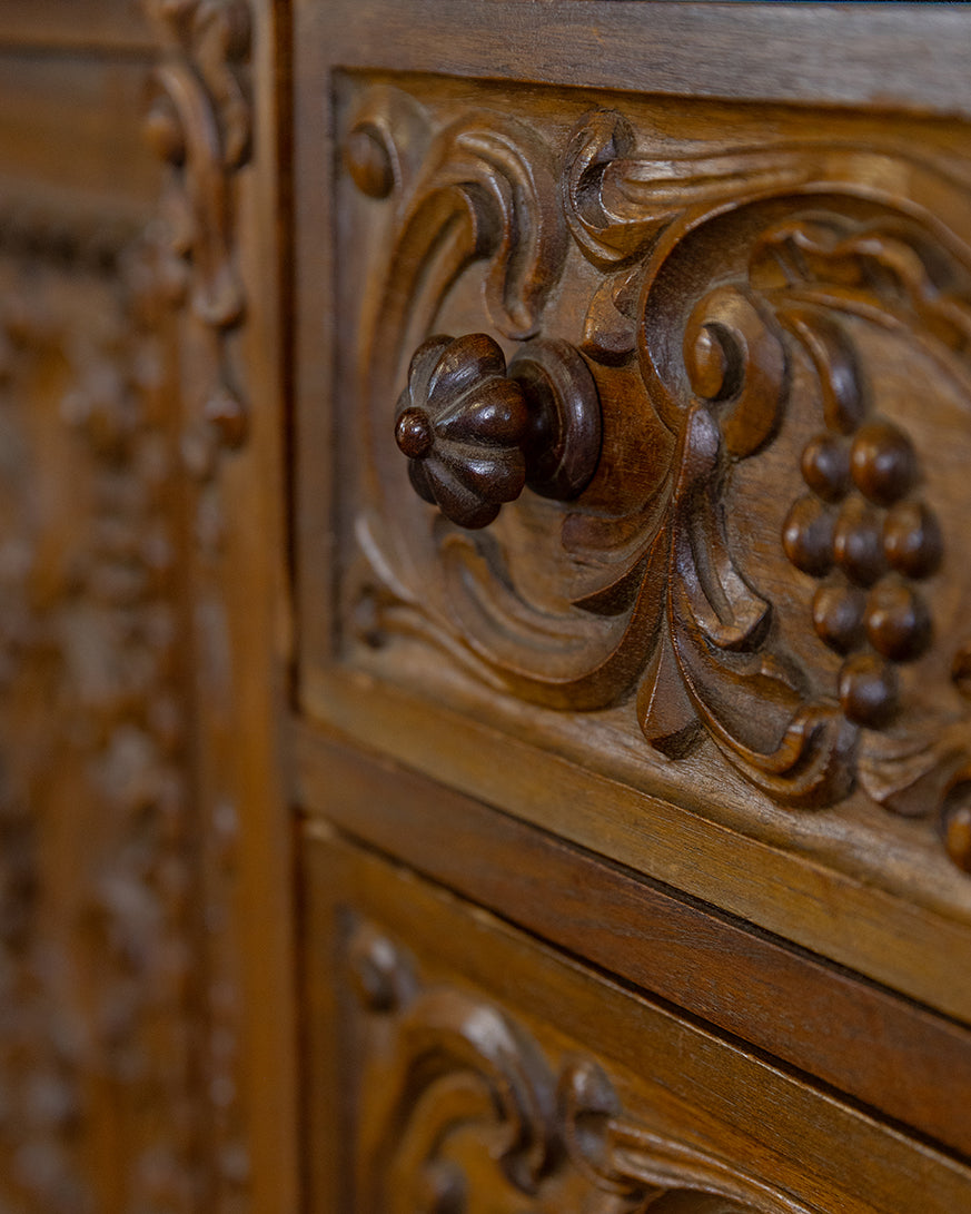 Jacobean Renaissance Carved Sideboard