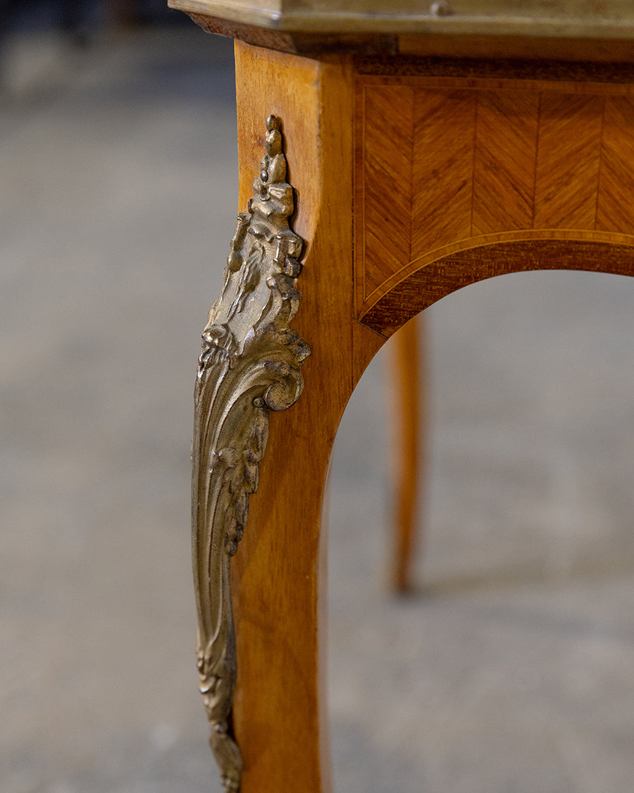 End Table Roux Marble Inlay