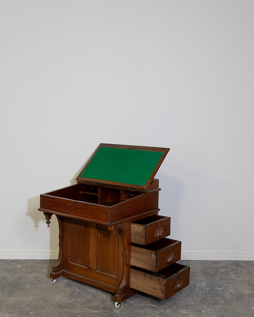 Victorian Davenport Mahogany Desk