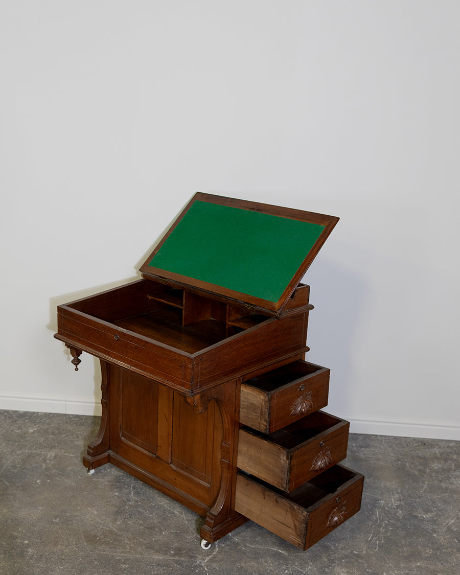 Victorian Davenport Mahogany Desk