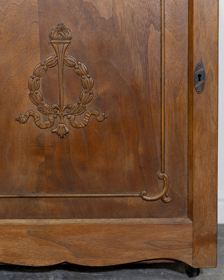 Singer Sewing Oak Cabinet