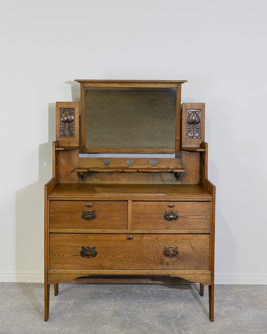 Arts and Crafts Oak Dresser