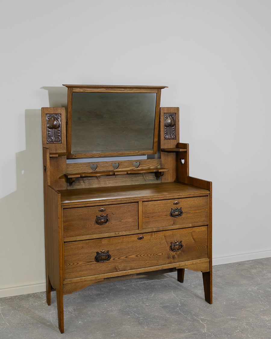 Arts and Crafts Oak Dresser