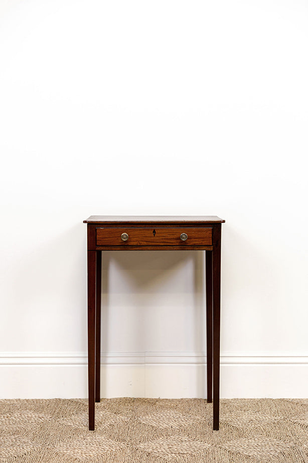 Regency Mahogany Lamp Table