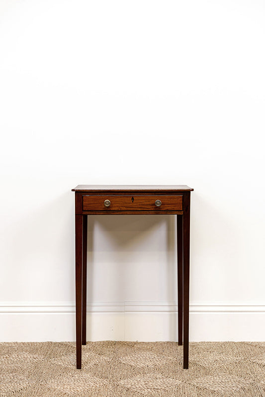 Regency Mahogany Lamp Table