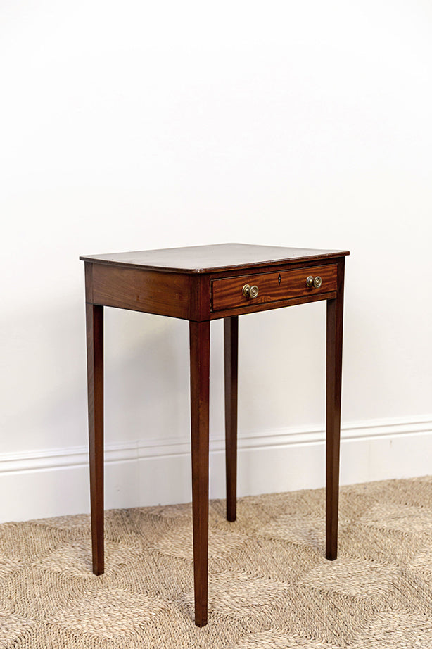Regency Mahogany Lamp Table