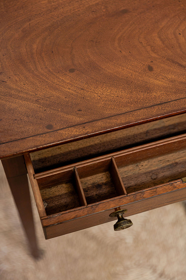Regency Mahogany Lamp Table