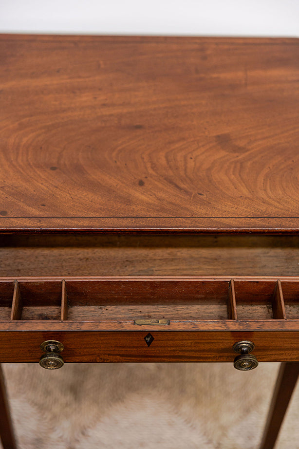 Regency Mahogany Lamp Table