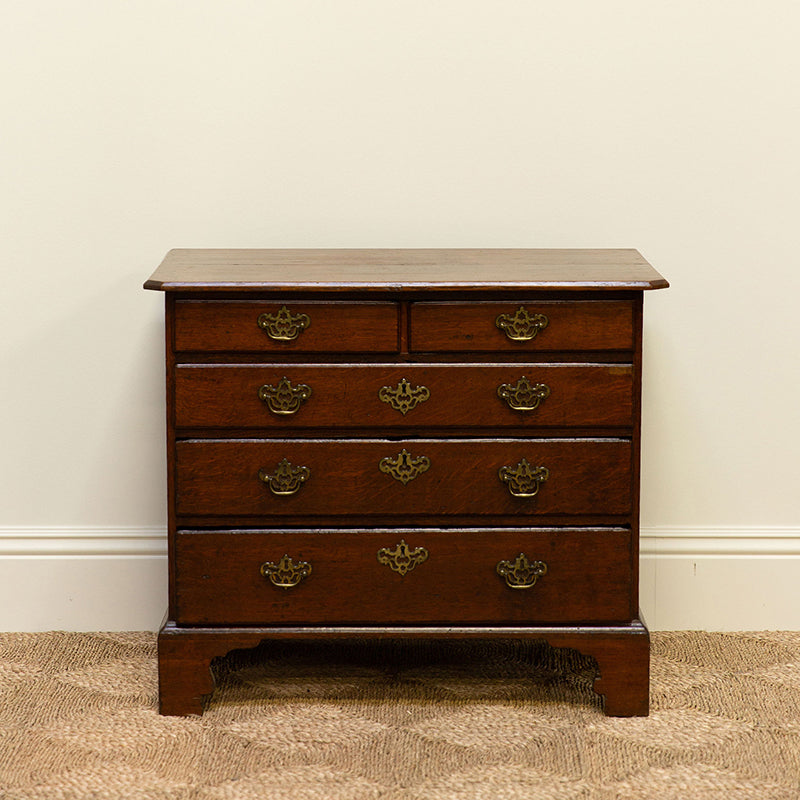 Bedside Chest Brass Batwing Hardware