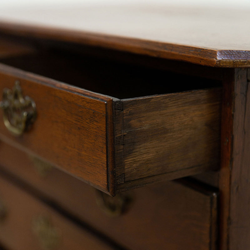 Bedside Chest Brass Batwing Hardware