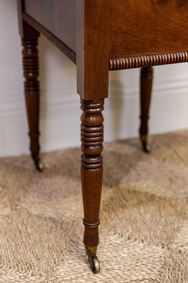 Victorian Pembroke Lamp Table (hidden drawer)