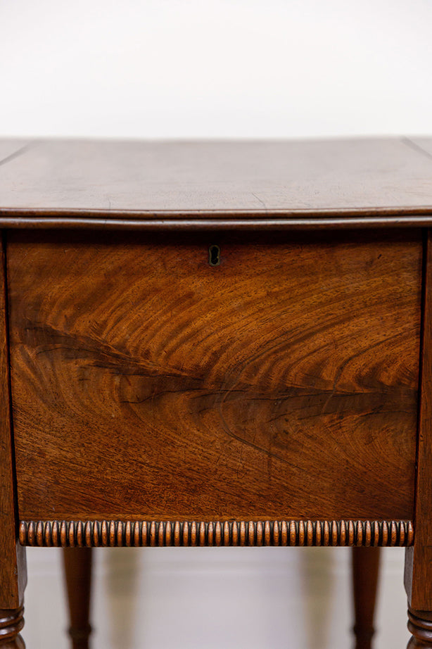 Victorian Pembroke Lamp Table (hidden drawer)