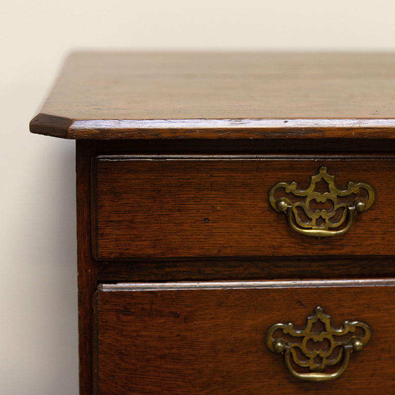 Bedside Chest Brass Batwing Hardware