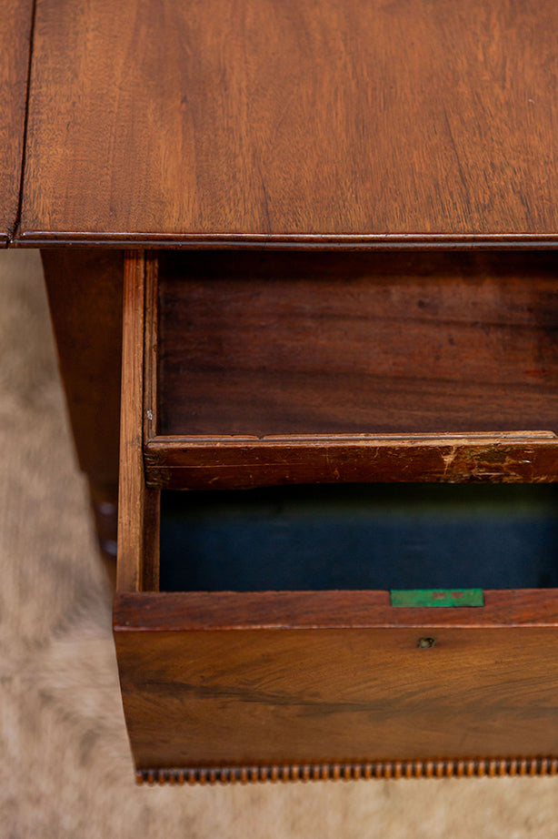 Victorian Pembroke Lamp Table (hidden drawer)