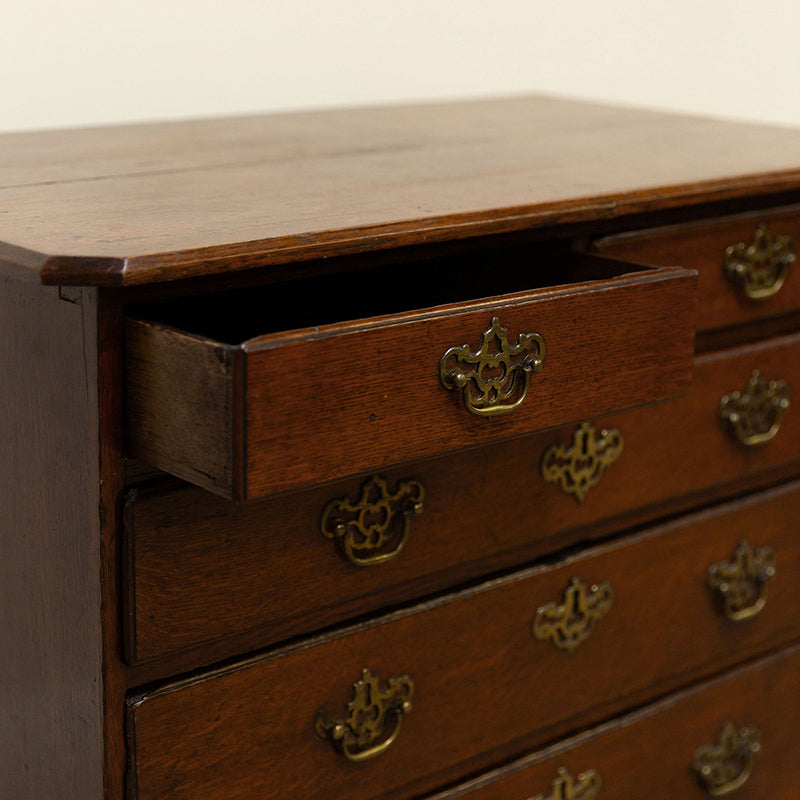 Bedside Chest Brass Batwing Hardware