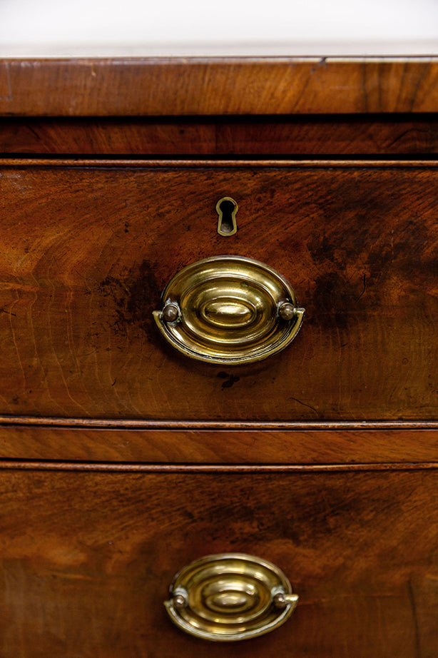 Mahogany Bowfront Chest of Drawers