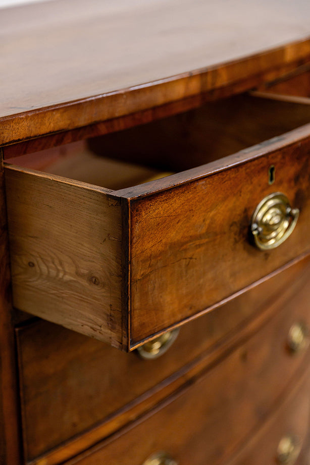 Mahogany Bowfront Chest of Drawers