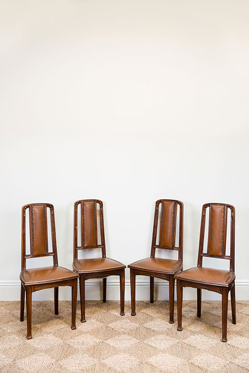 Louis Majorelle Set of 4 Chairs