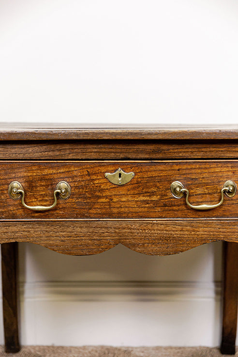 Georgian Country Oak Side Table