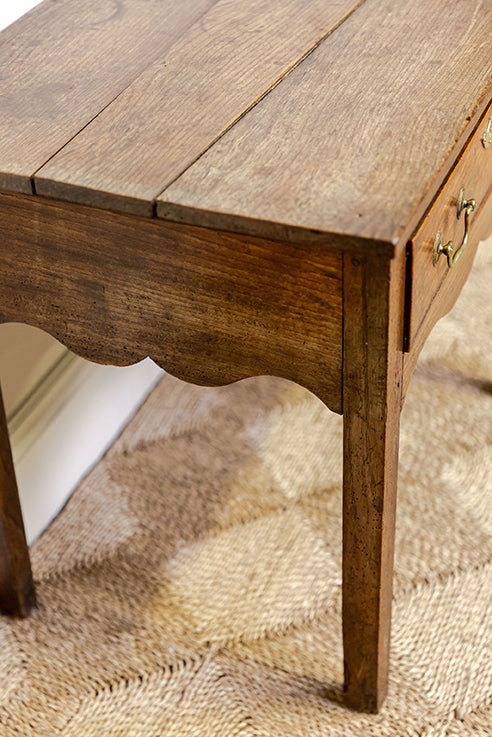Georgian Country Oak Side Table