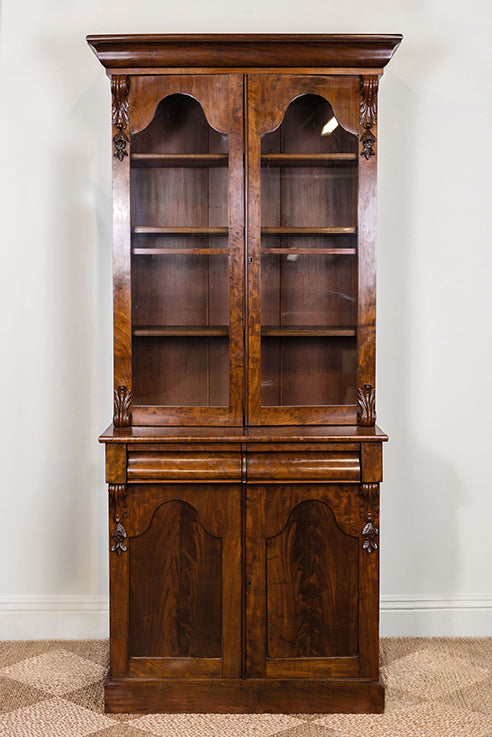 Glazed Top Bookcase
