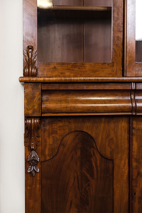 Glazed Top Bookcase