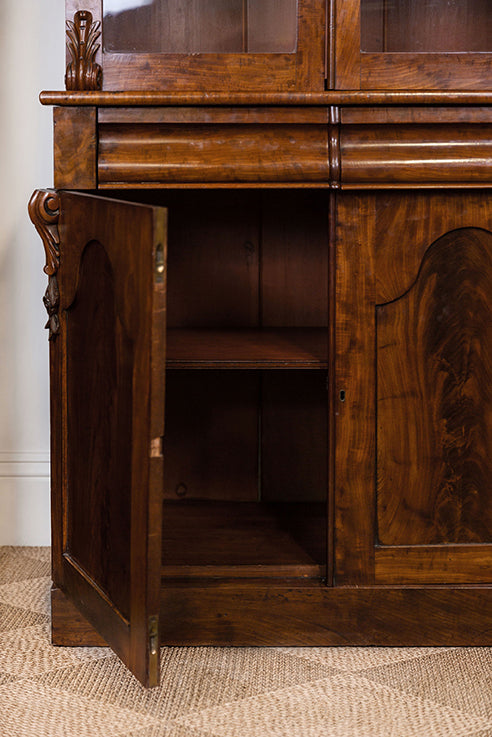 Glazed Top Bookcase