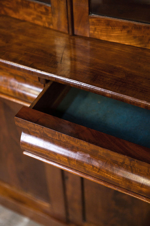 Glazed Top Bookcase