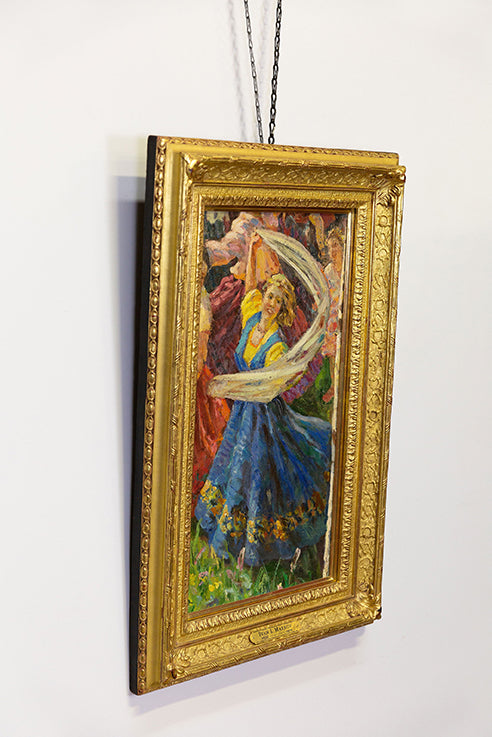 The Dancer with the Scarf by Ivan Ivanovich Markov (1920–1979)