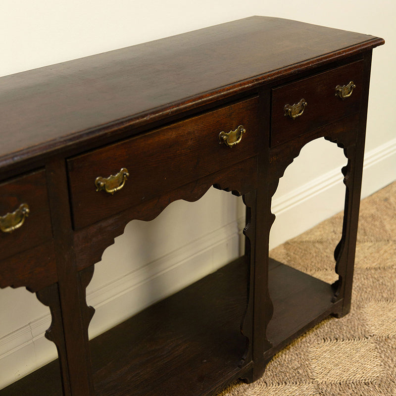 Georgian Welsh Pot Board Dresser