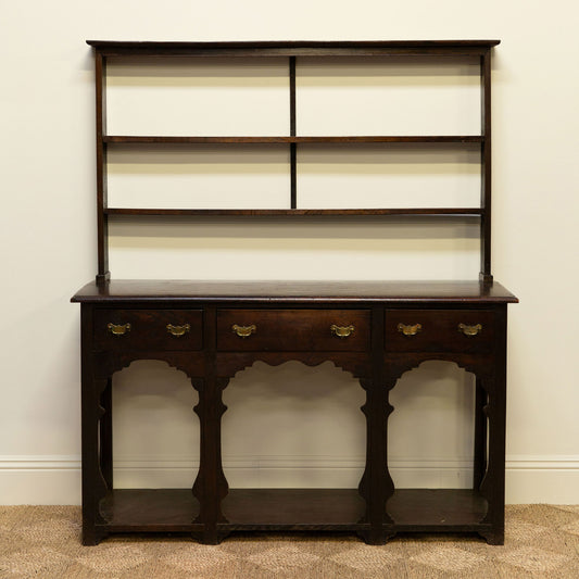 Georgian Welsh Pot Board Dresser