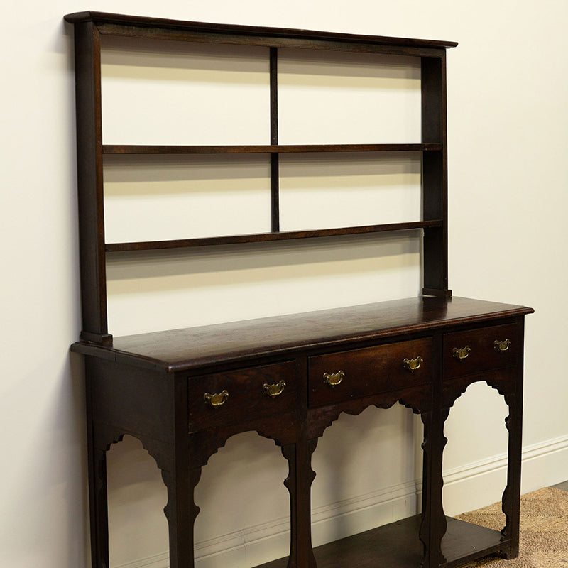 Georgian Welsh Pot Board Dresser