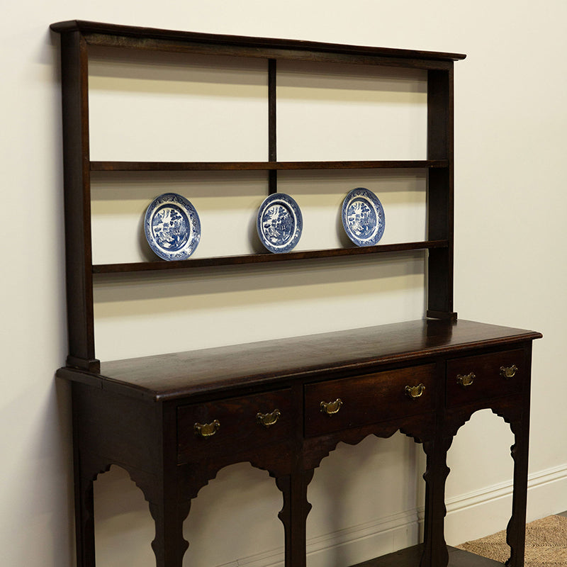 Georgian Welsh Pot Board Dresser