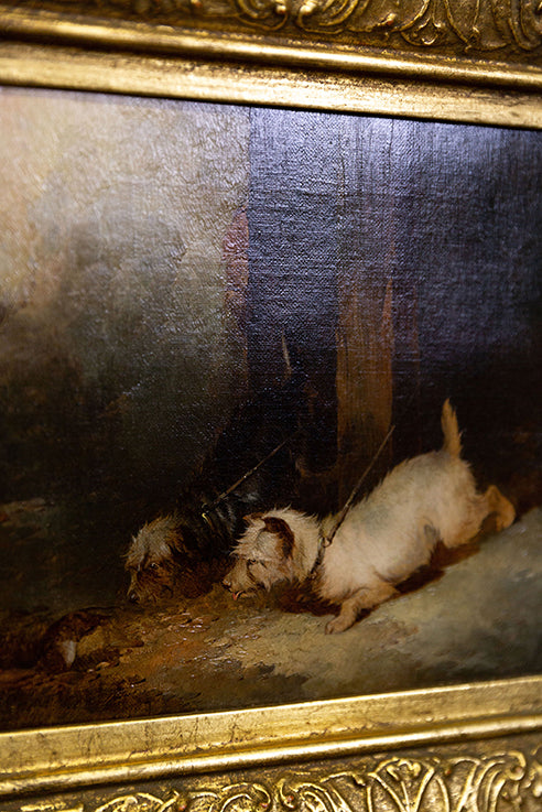 Terriers at the Barn Door