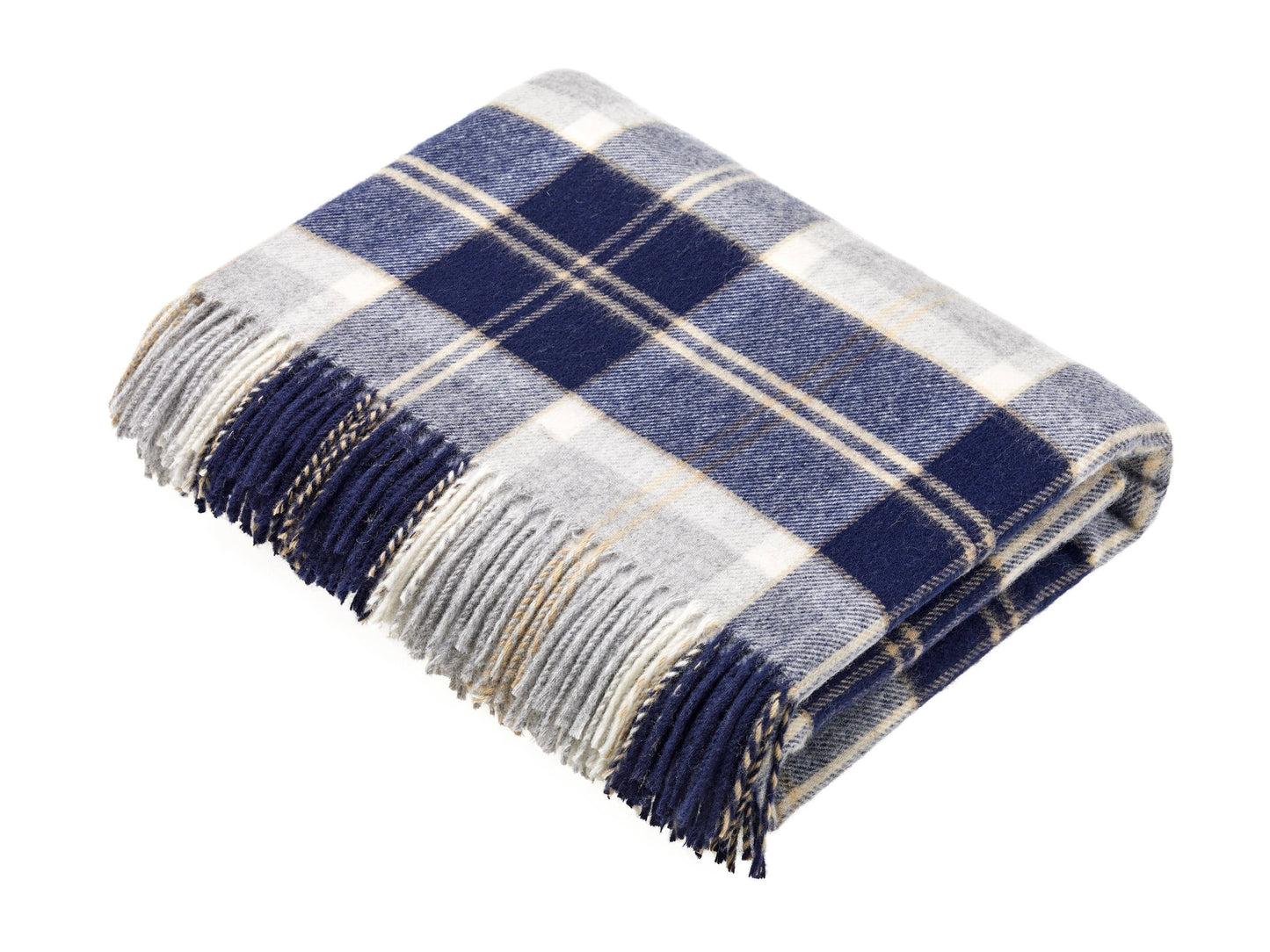 Tartan Merino Lambswool Throw