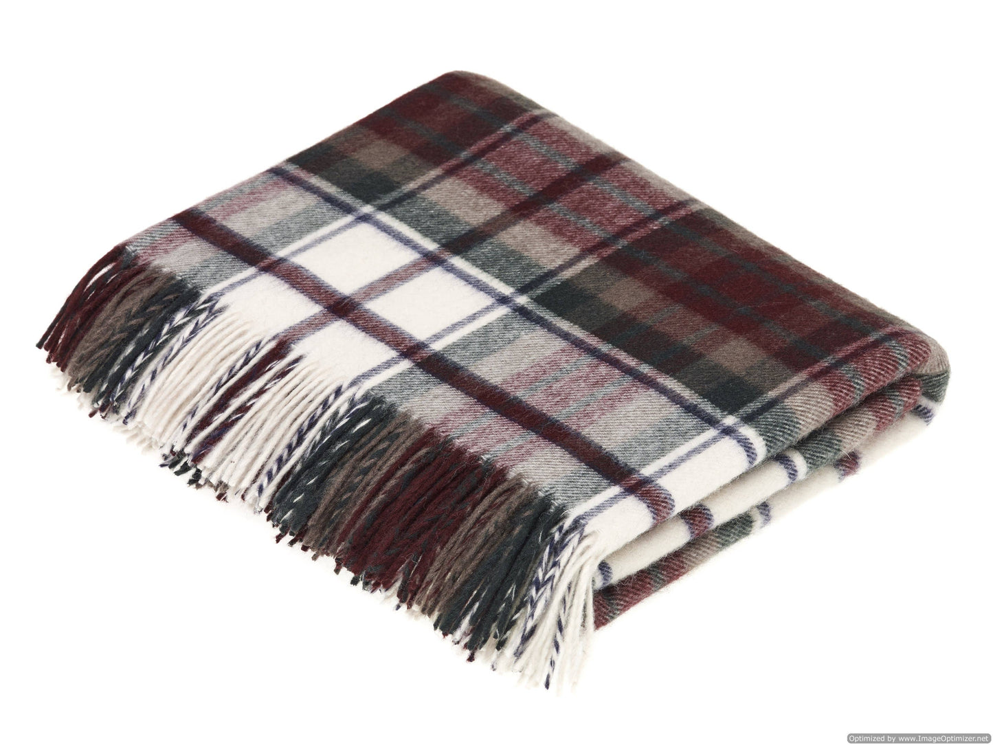 Tartan Merino Lambswool Throw