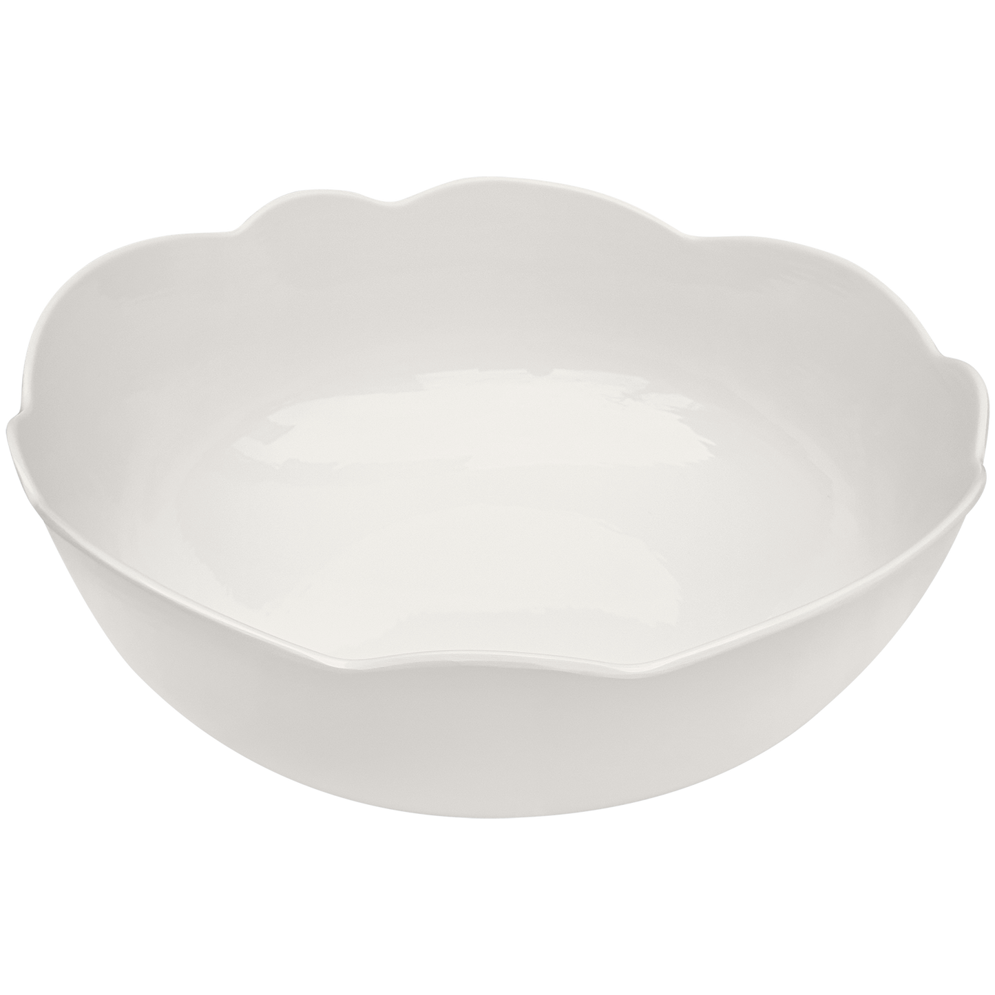 Scalloped Serving Bowl