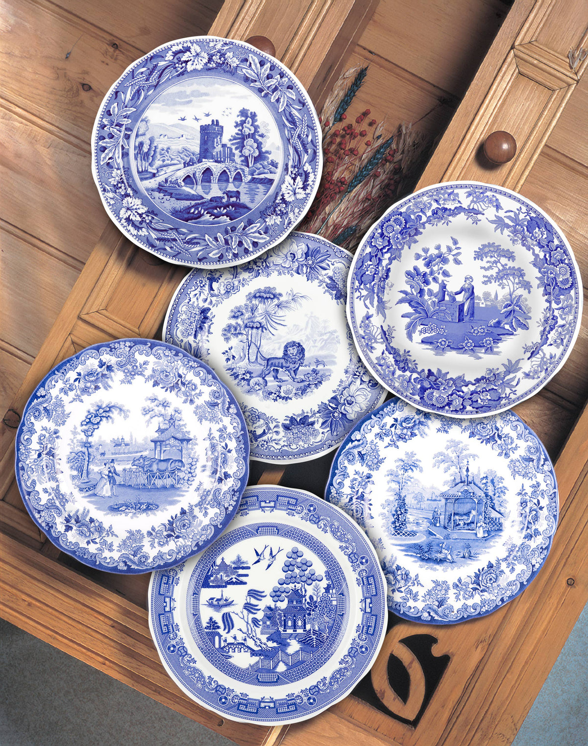 Blue Room Traditions Plates 10.5" (set of 6)