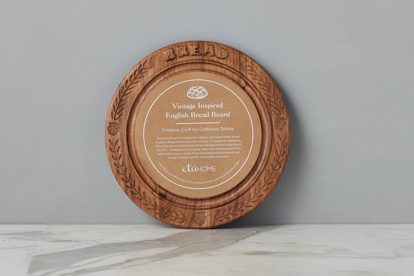 Vintage English Bread Board