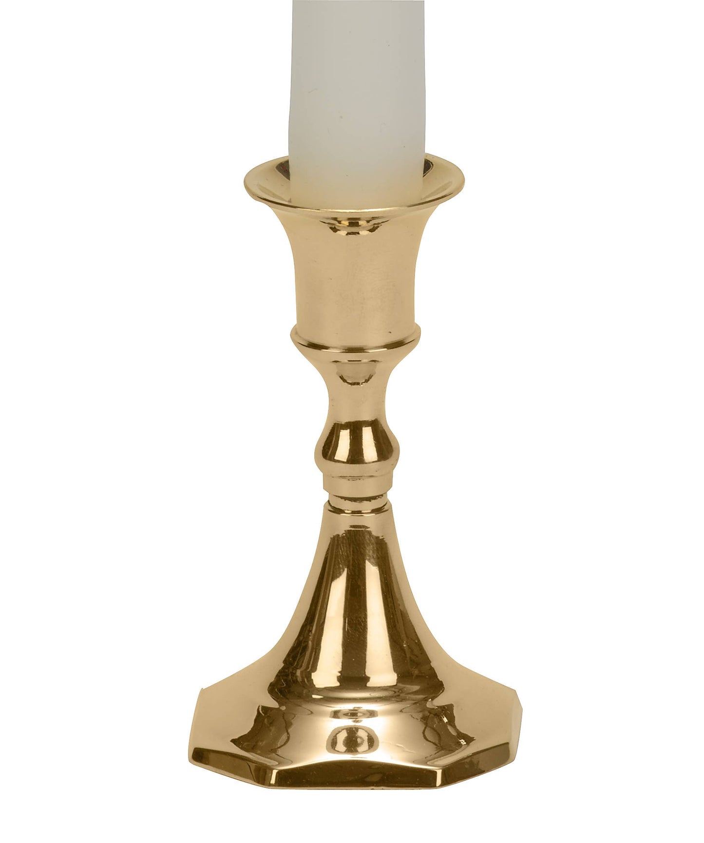 Regency Brass Candlestick