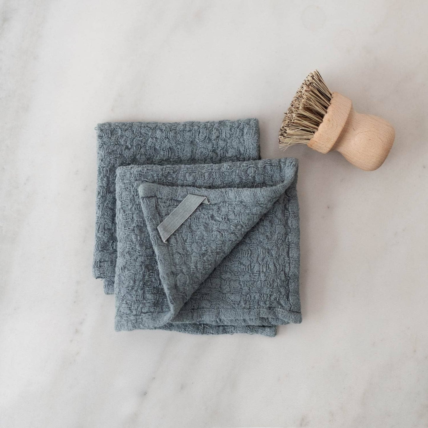 Blue Fog Linen Dishcloths