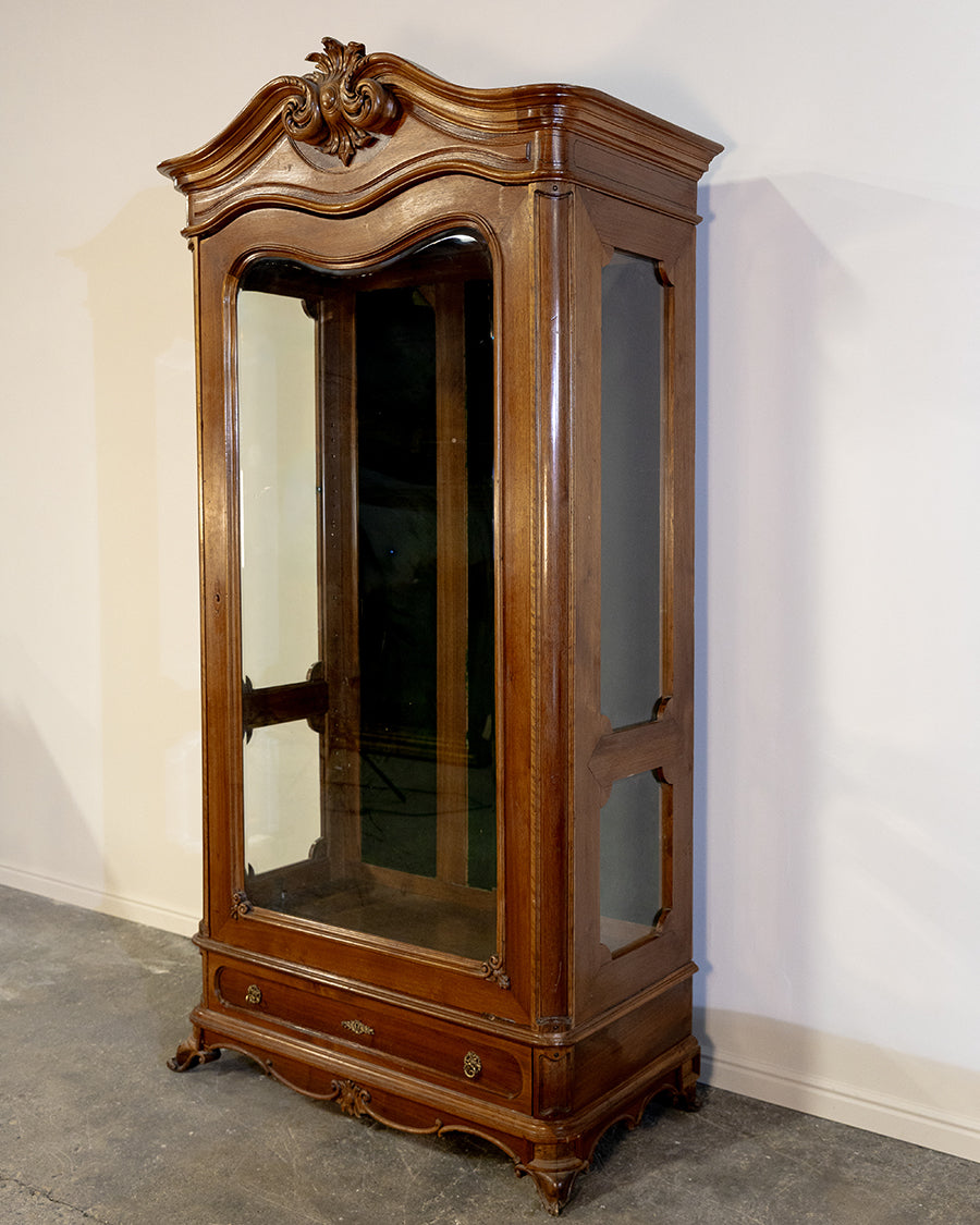 French Rosewood Display Cabinet