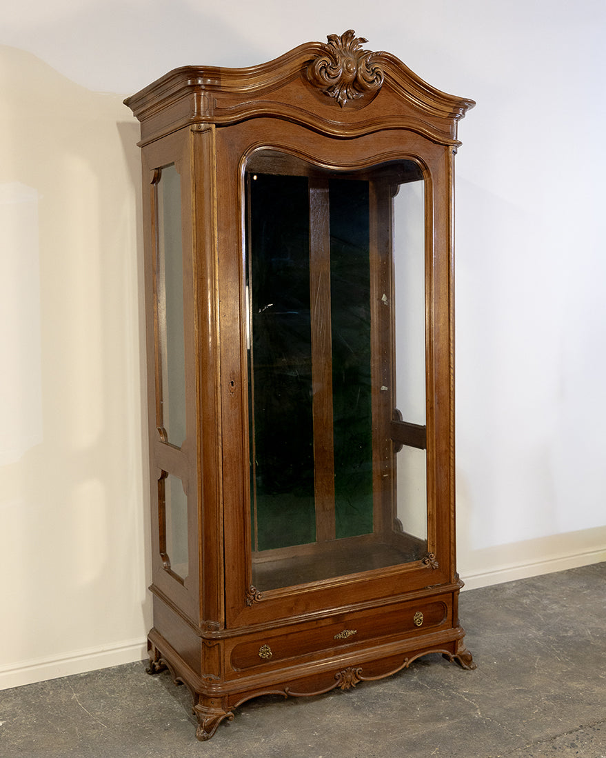 French Rosewood Display Cabinet