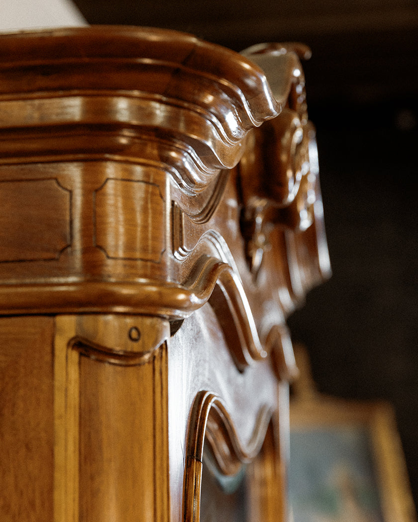French Rosewood Display Cabinet