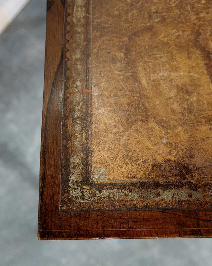 Leather Top Small Desk