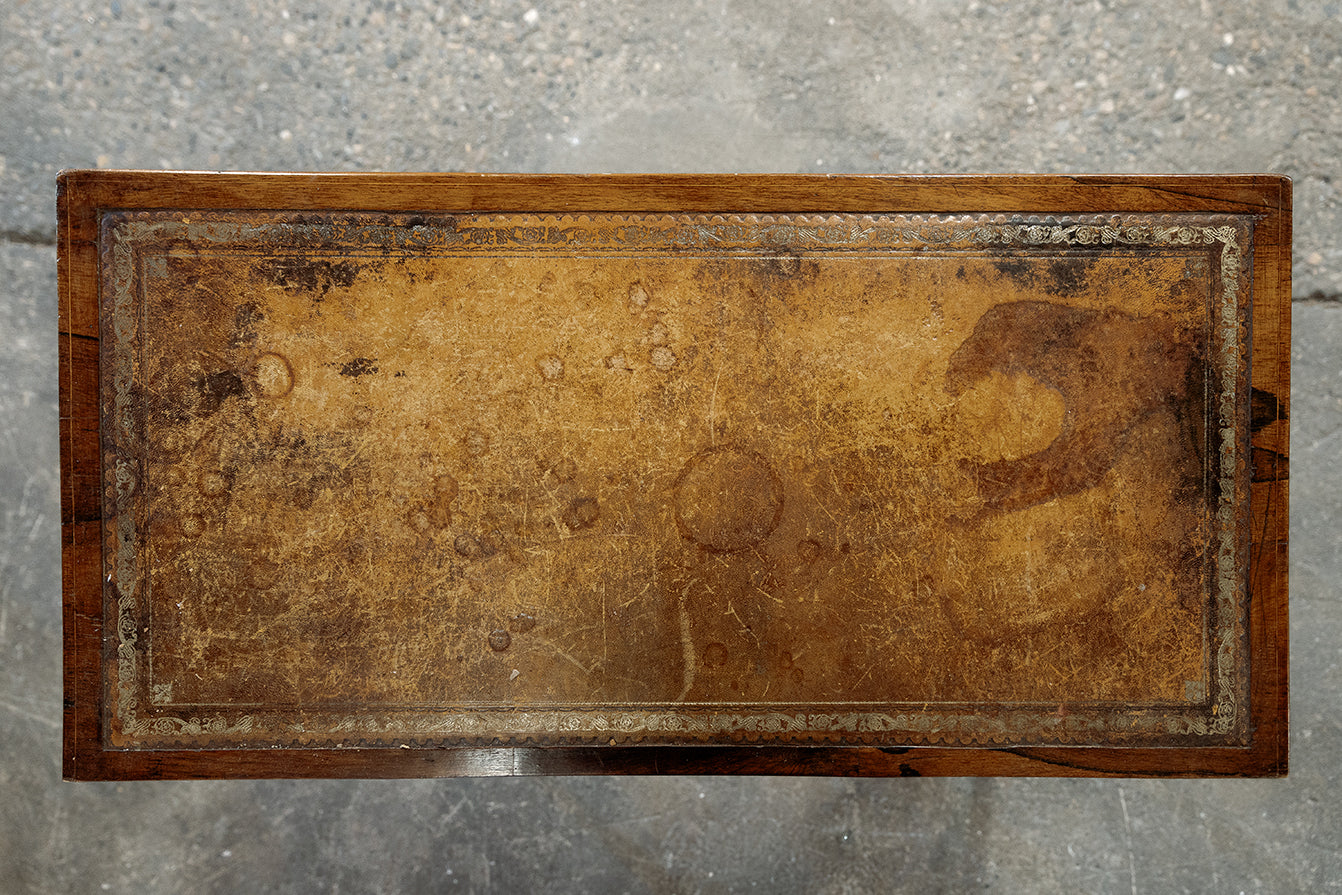Leather Top Small Desk