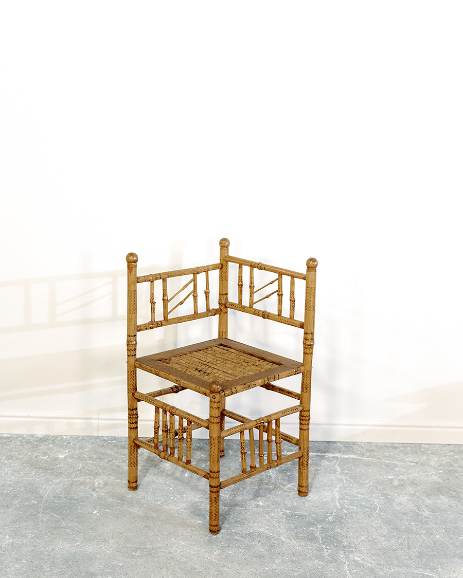 Bamboo Corner Chair