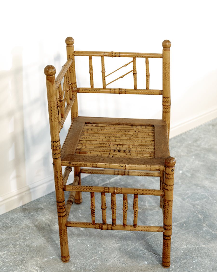 Bamboo Corner Chair